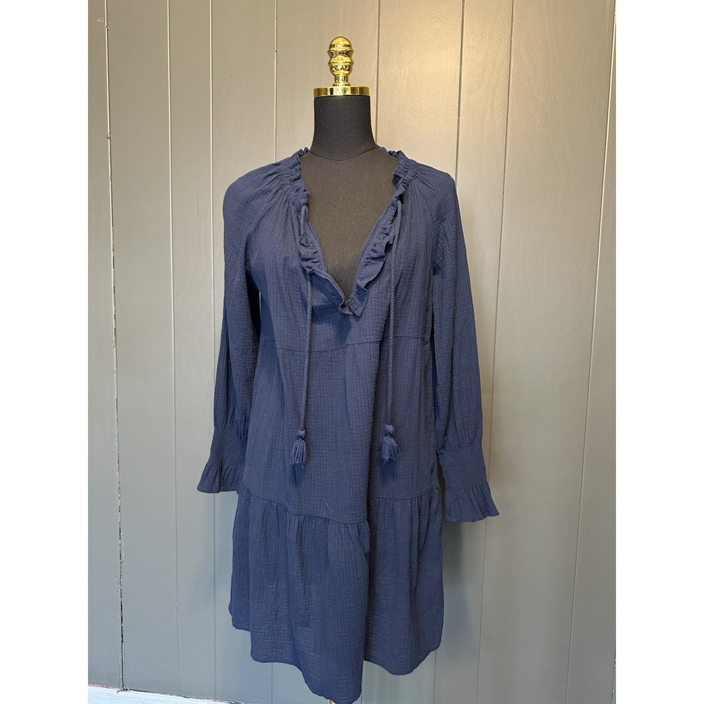 J. Crew Navy Blue Mini Dress